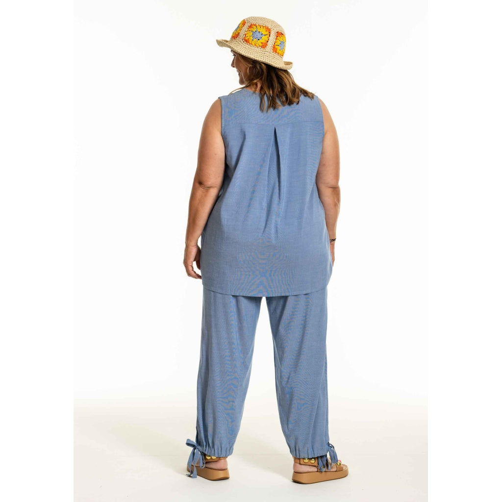 Gozzip Woman GAugusta Pants Pants light Blue