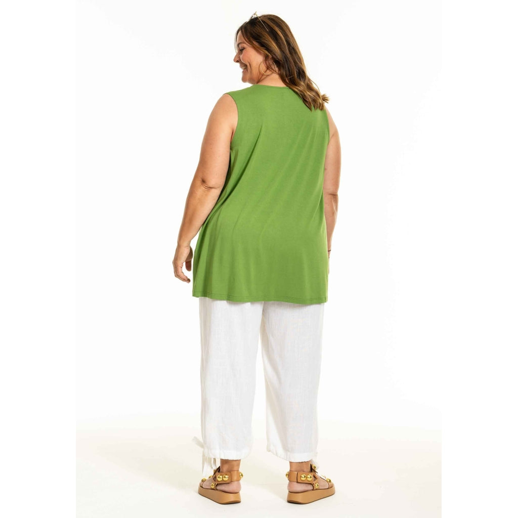 Gozzip Woman GBeata Top Top Summer olive