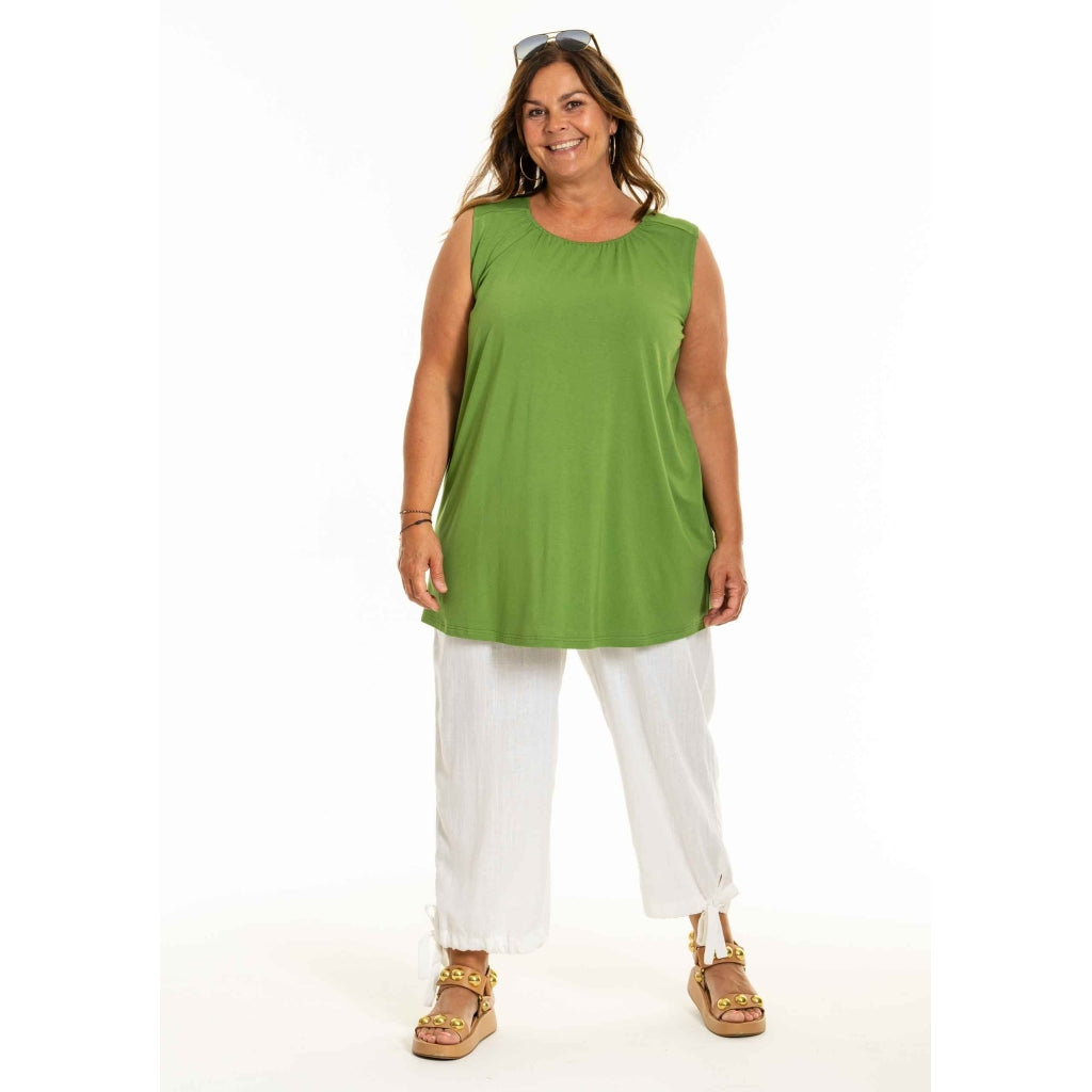 Gozzip Woman GBeata Top Top Summer olive