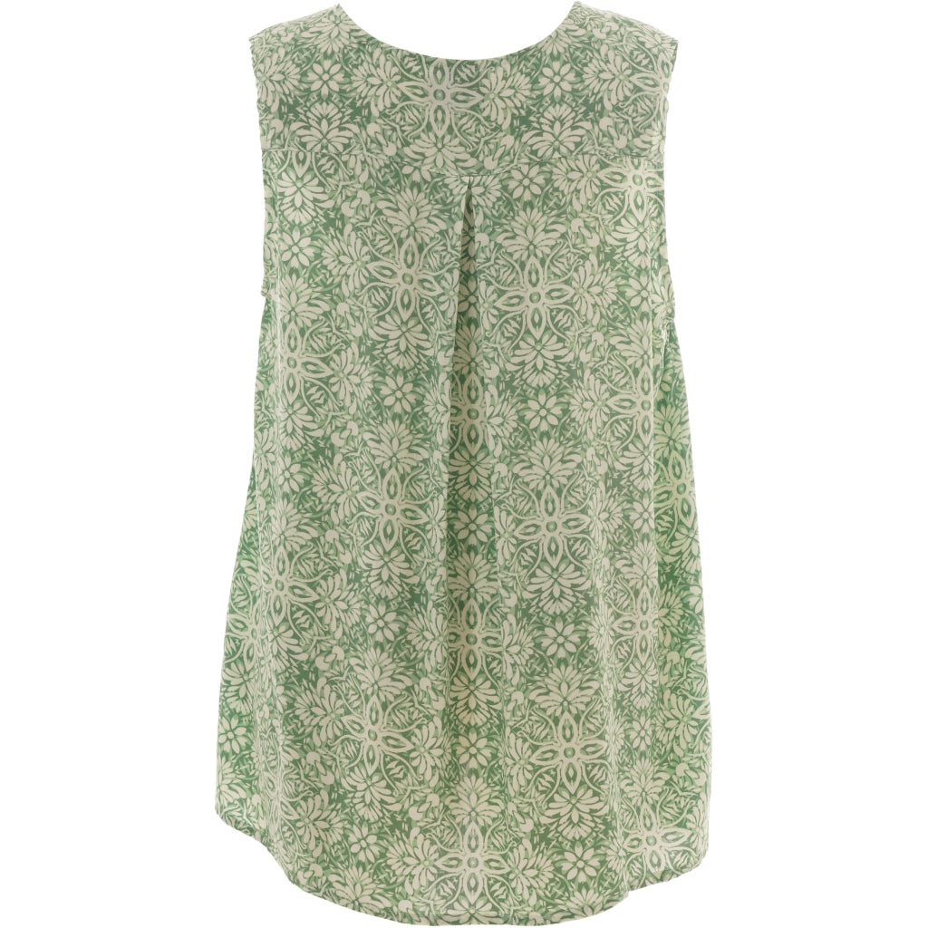 Gozzip Woman GBeata Top Top Green Print