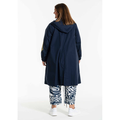 Gozzip Woman GBeate a-shaped coat Coat Navy