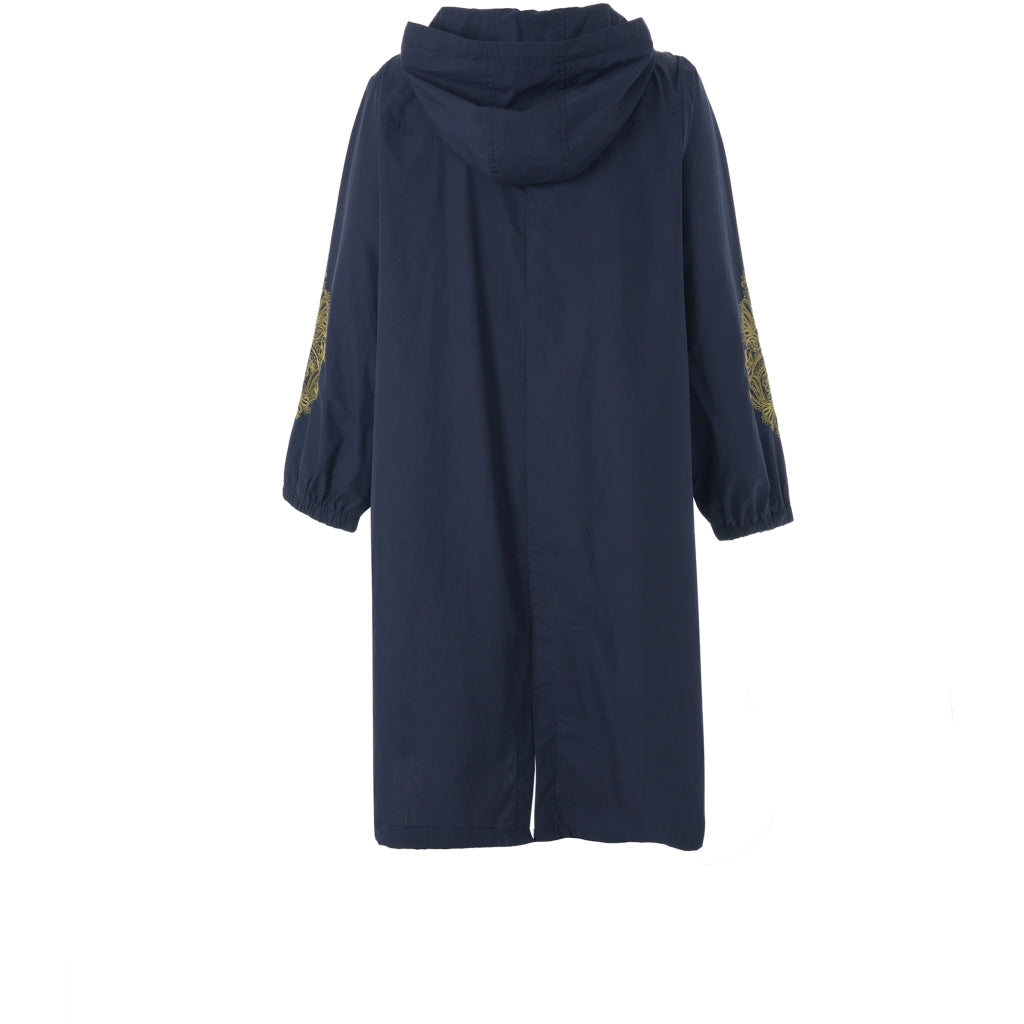 Gozzip Woman GBeate a-shaped coat Coat Navy
