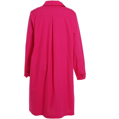 Gozzip Woman GBeatrice Trenchcoat Jacket Pink