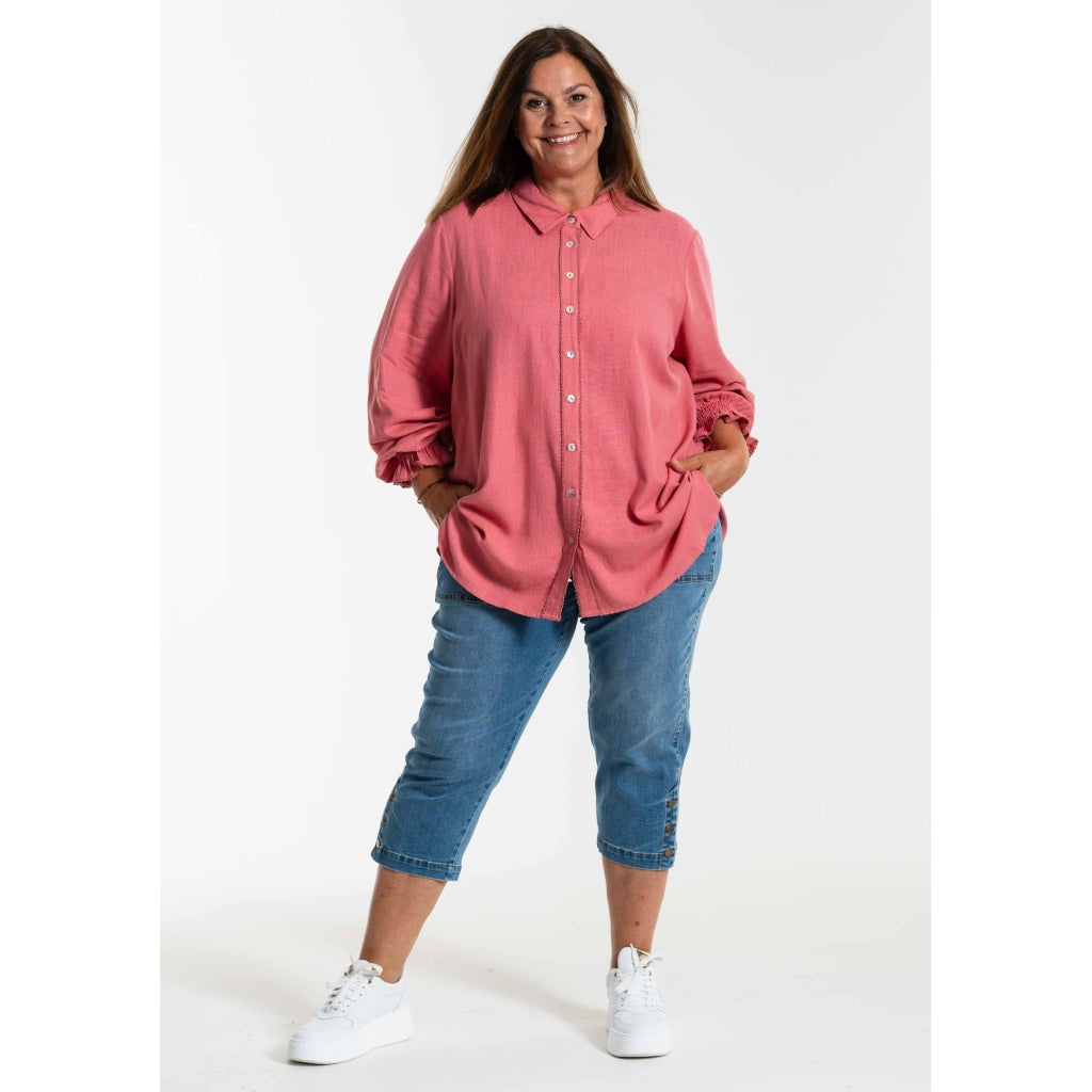 Gozzip Woman GBelle Shirt Shirt Coral