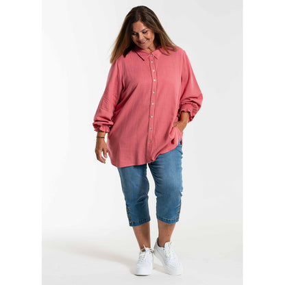 Gozzip Woman GBelle Shirt Shirt Coral