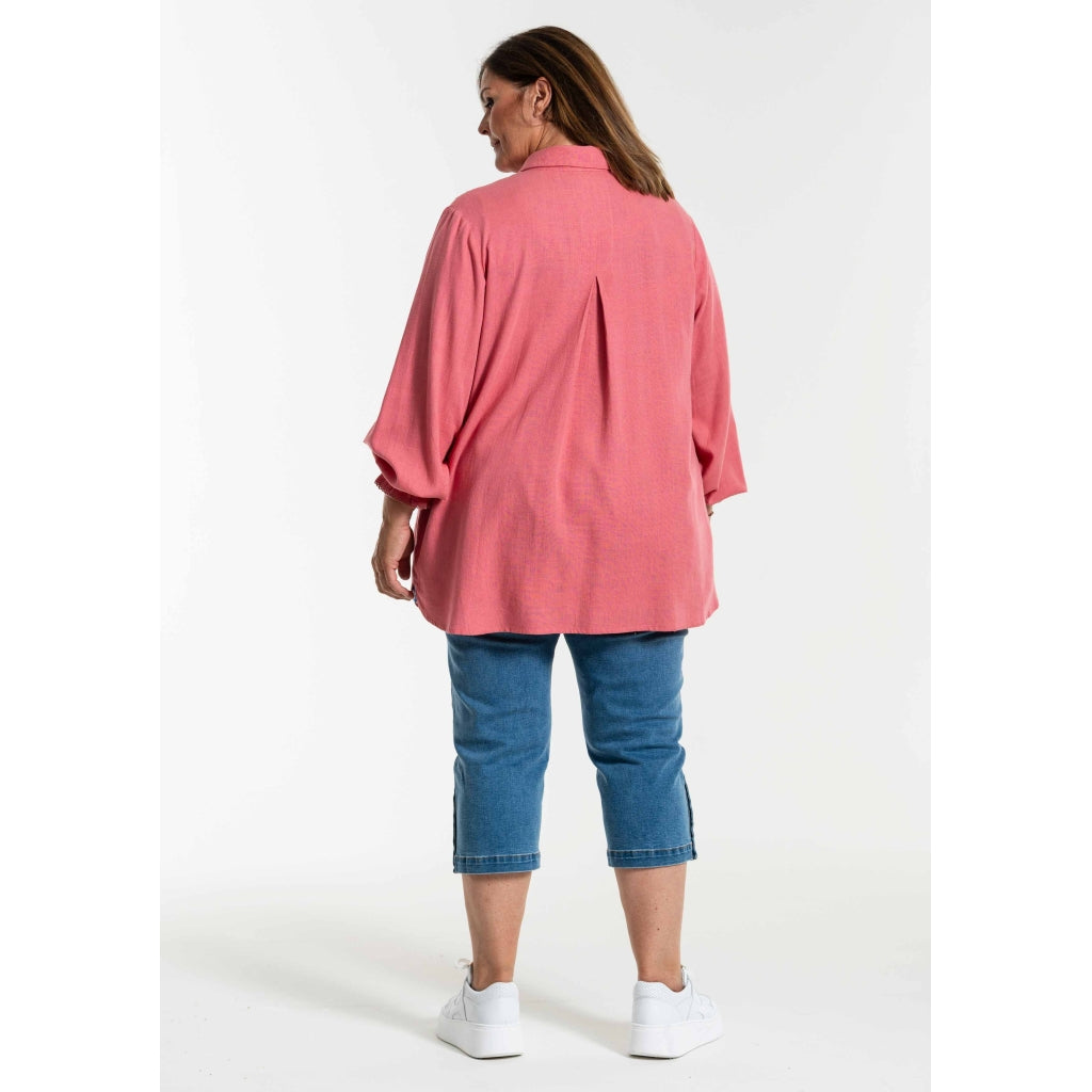 Gozzip Woman GBelle Shirt Shirt Coral