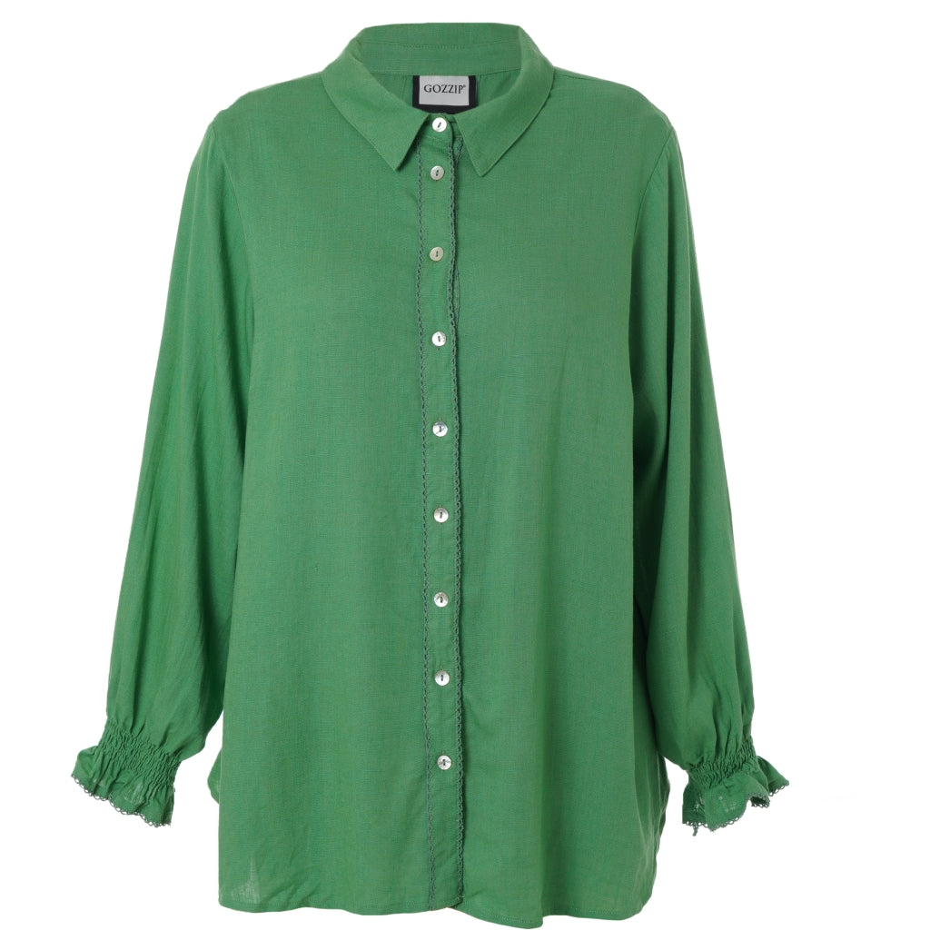 Gozzip Woman GBelle Shirt Shirt Green