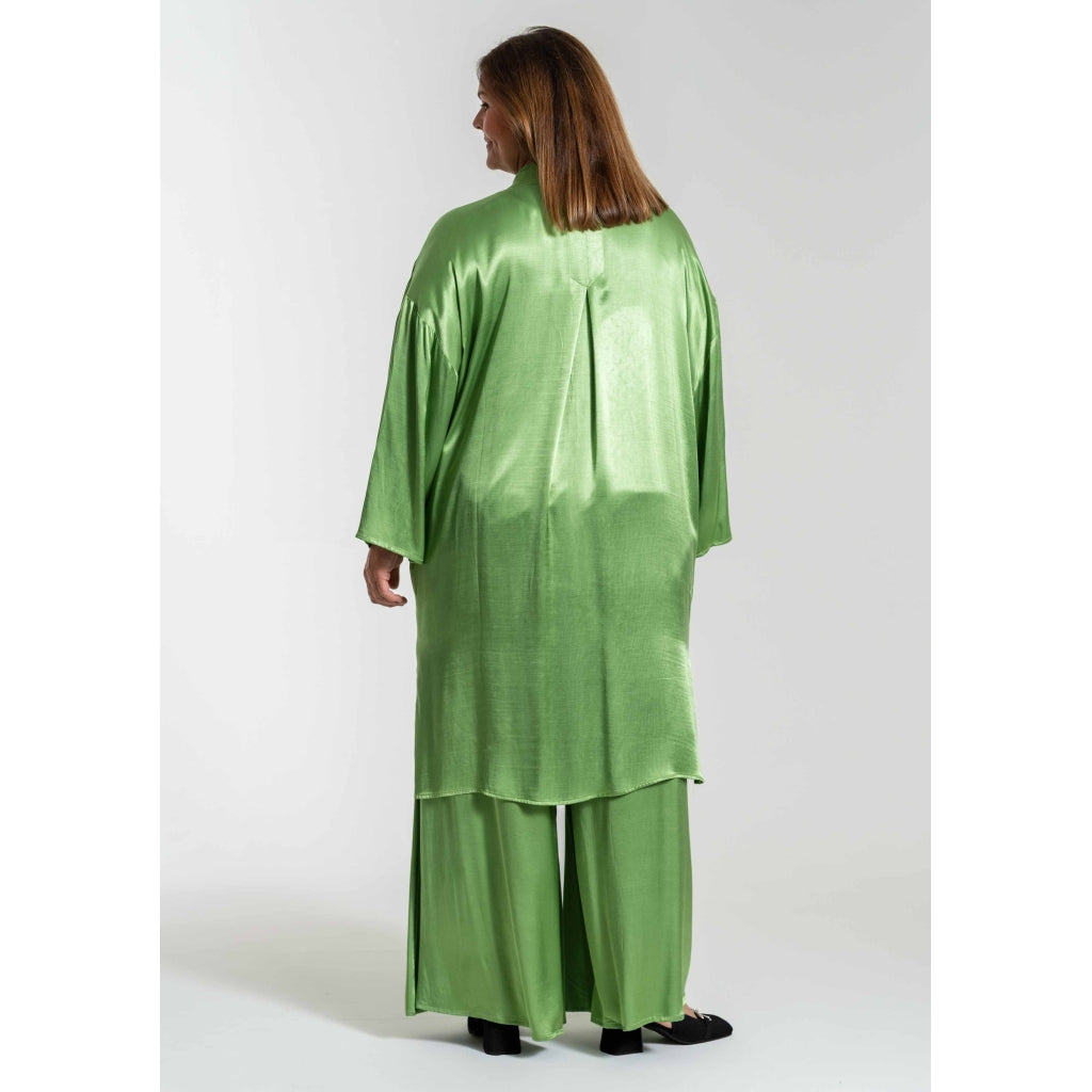 Gozzip Woman GBenedicta Long Cardigan Long Cardigan Green