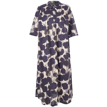 Gozzip Woman GBenna Dress Dress Sand with black flowers