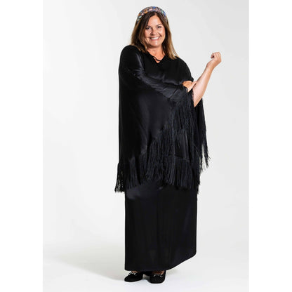 Gozzip Woman GBennie Long Skirt Long Skirt Black