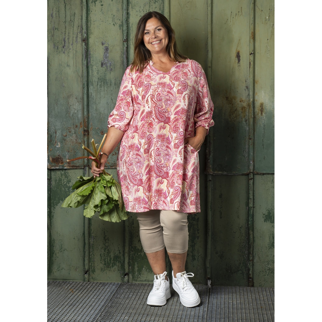 Gozzip Woman GBentina Tunic Tunic Coral