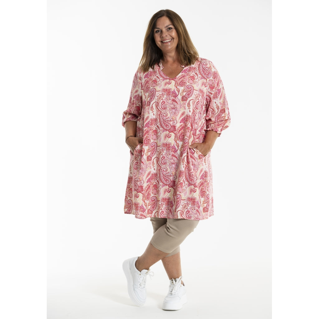 Gozzip Woman GBentina Tunic Tunic Coral