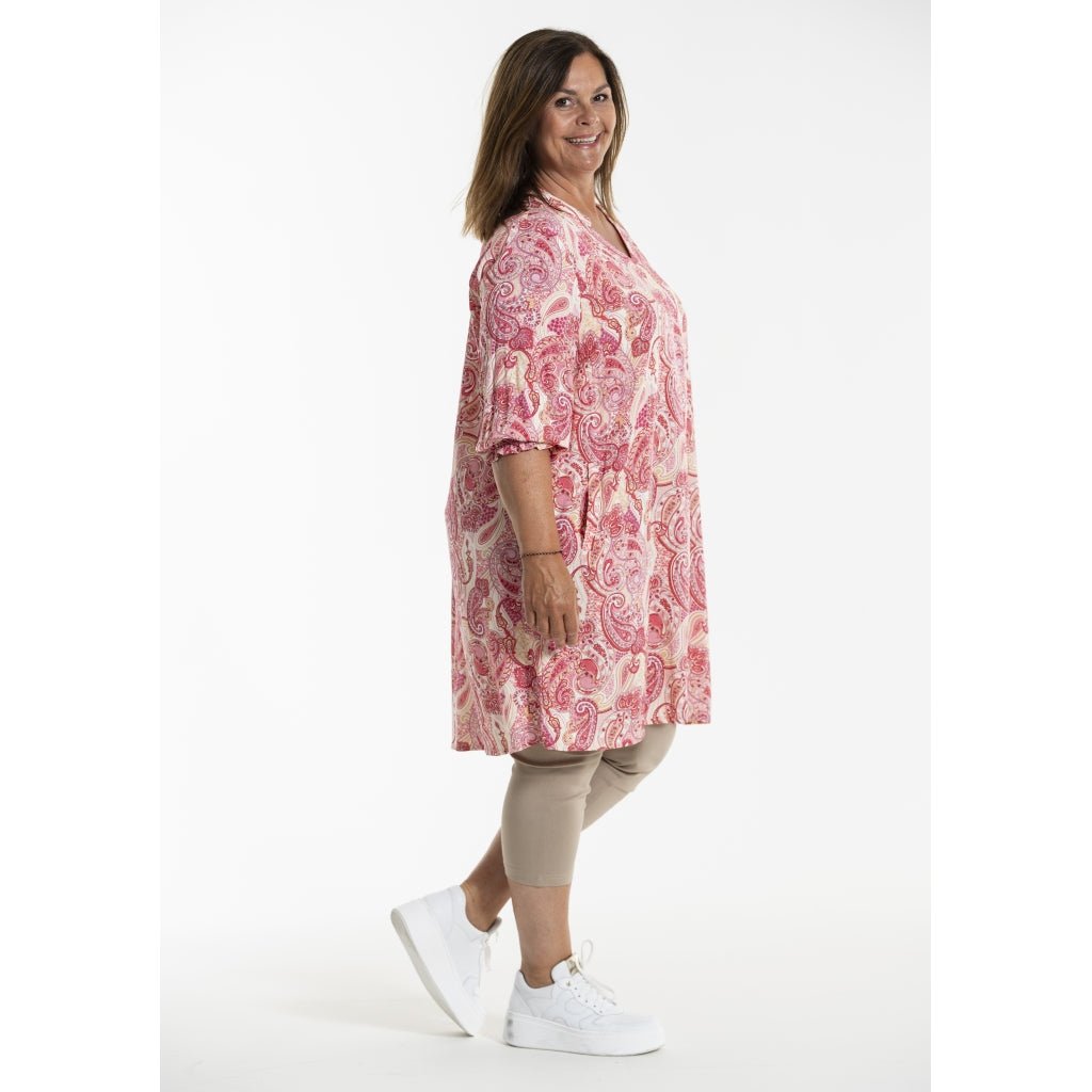 Gozzip Woman GBentina Tunic Tunic Coral