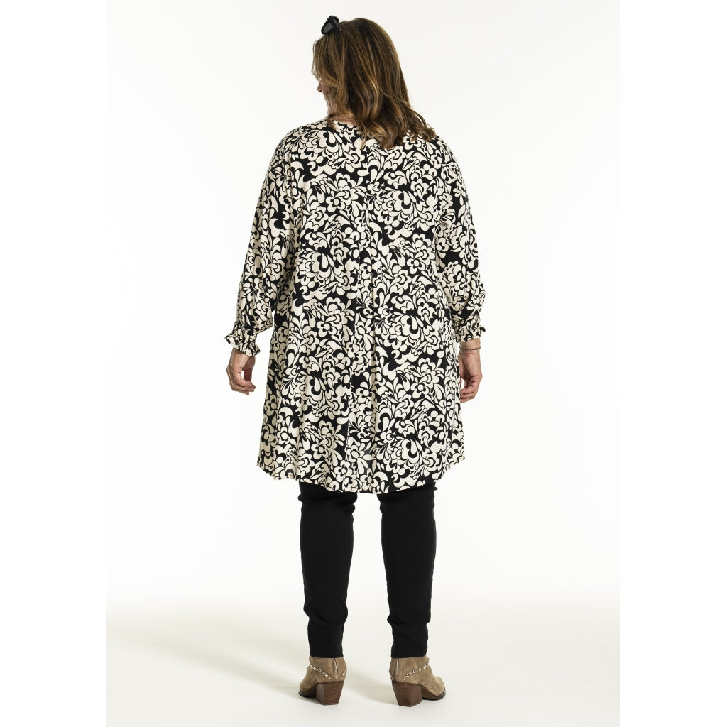 Gozzip Woman GBentina Tunic Tunic Black/Offwhite
