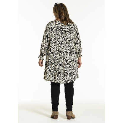 Gozzip Woman GBentina Tunic Tunic Black/Offwhite