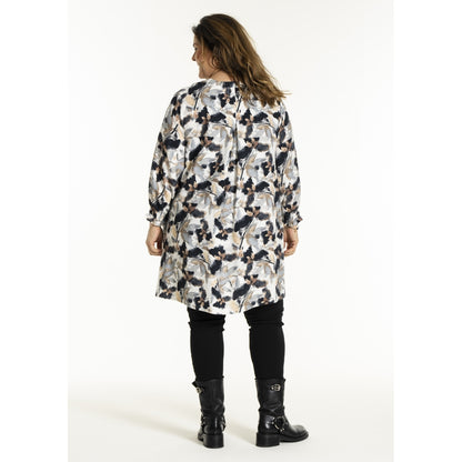 Gozzip Woman GBentina Tunic Tunic Multi color print