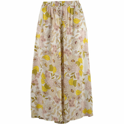 Gozzip Woman GBerethe Wide Pants Pants Flower Print