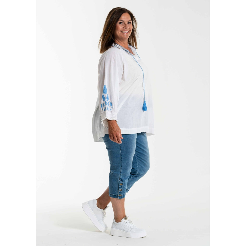 Gozzip Woman GBeryl Blouse Blouse White