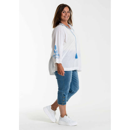 Gozzip Woman GBeryl Blouse Blouse White