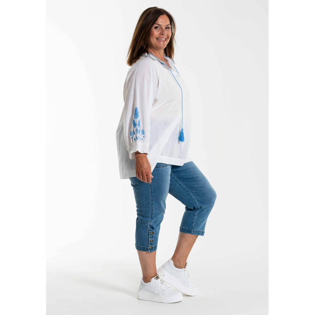 Gozzip Woman GBeryl Blouse Blouse White