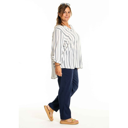 Gozzip Woman GBillie Blouse Blouse White/Navy