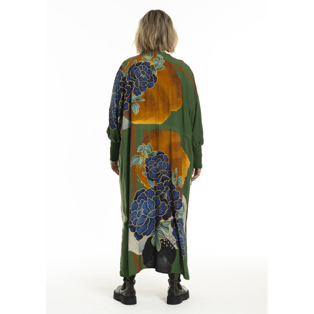 Gozzip Woman GBirgitte Dress Dress Green Print