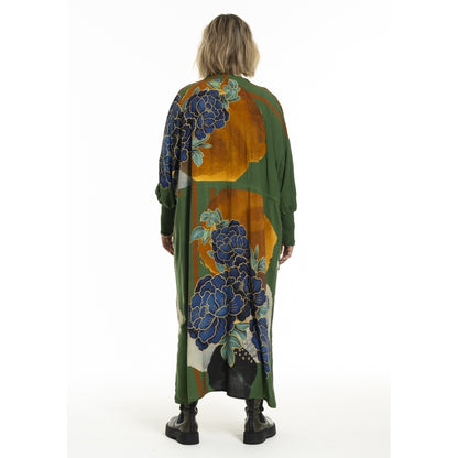 Gozzip Woman GBirgitte Dress Dress Green Print