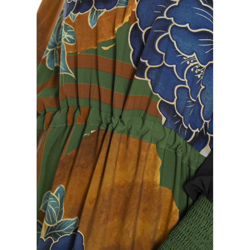 Gozzip Woman GBirgitte Dress Dress Green Print