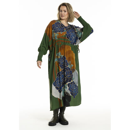 Gozzip Woman GBirgitte Dress Dress Green Print