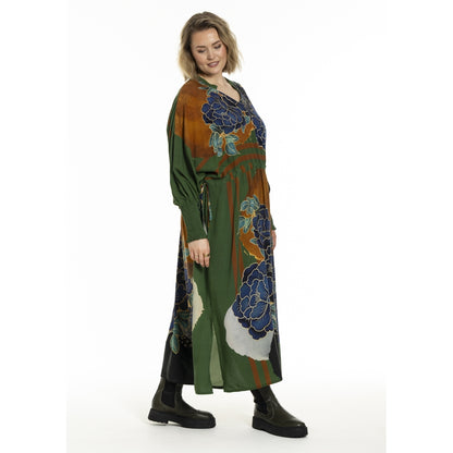 Gozzip Woman GBirgitte Dress Dress Green Print