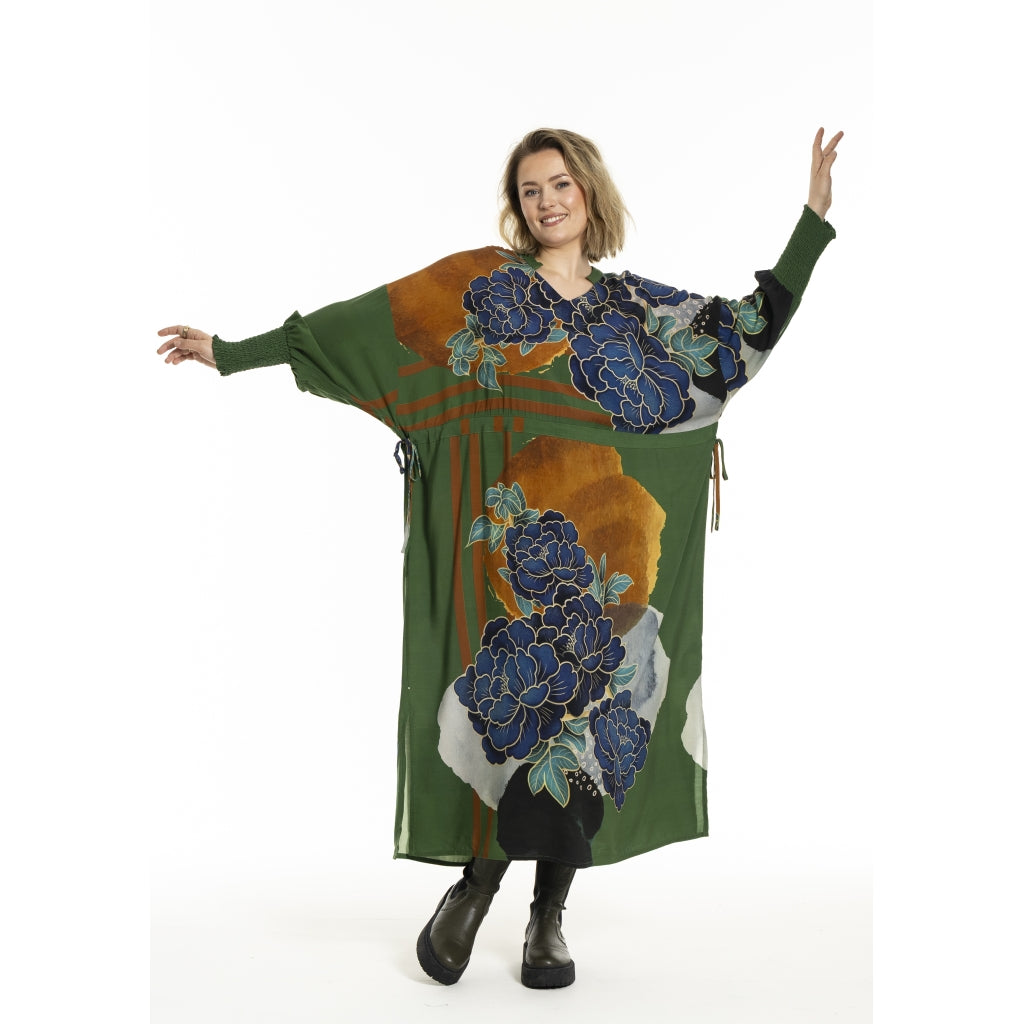 Gozzip Woman GBirgitte Dress Dress Green Print