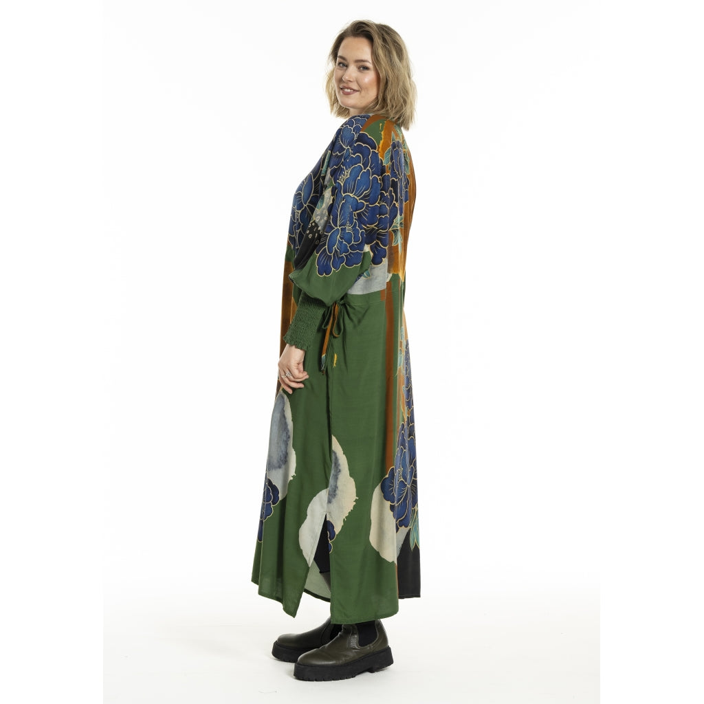 Gozzip Woman GBirgitte Dress Dress Green Print