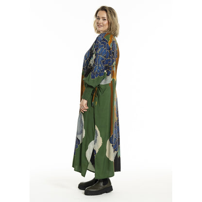 Gozzip Woman GBirgitte Dress Dress Green Print