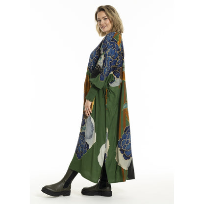 Gozzip Woman GBirgitte Dress Dress Green Print