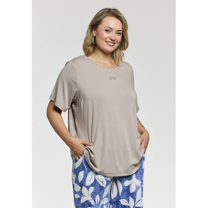 Gozzip Woman GBirka T-Shirt with print T-Shirt Sand