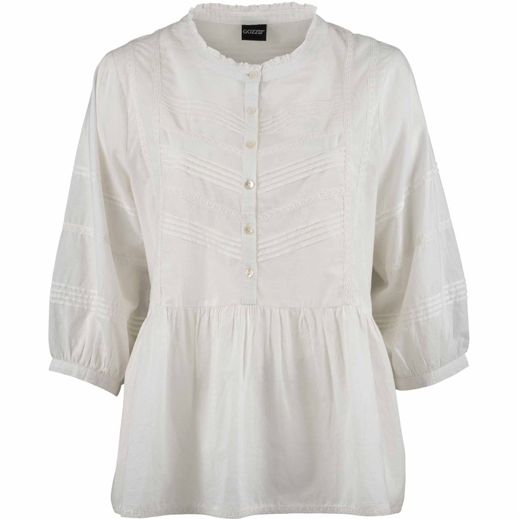 Gozzip Woman GBjarta Blouse Blouse White