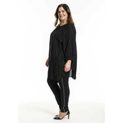 Gozzip Woman GBoanna Long Blouse Blouse Black