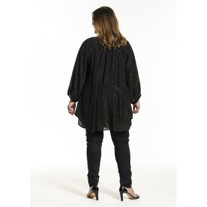 Gozzip Woman GBoanna Long Blouse Blouse Black