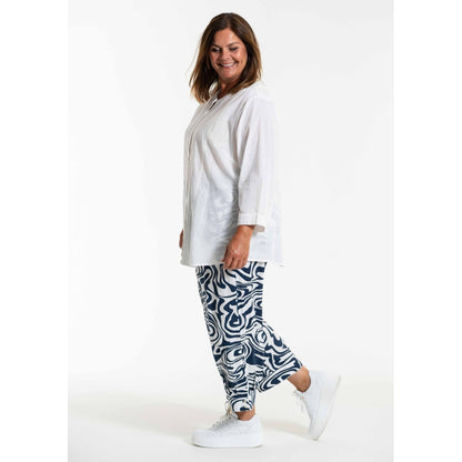 Gozzip Woman GBriddie Pants Pants White/Blue