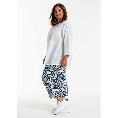 Gozzip Woman GBriddie Pants Pants White/Blue