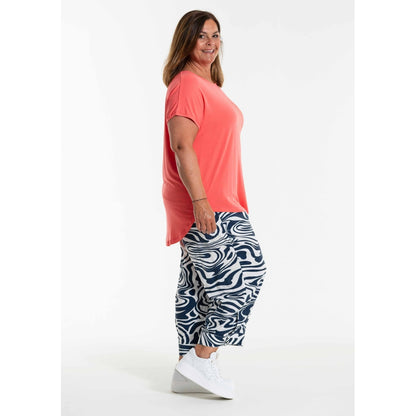 Gozzip Woman GBriddie Pants Pants White/Blue