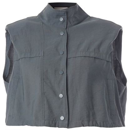 Gozzip Woman GCamila Waistcoat Waistcoat Charcoal
