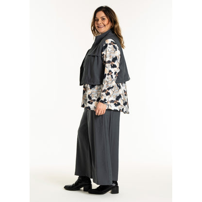 Gozzip Woman GCamila Waistcoat Waistcoat Charcoal