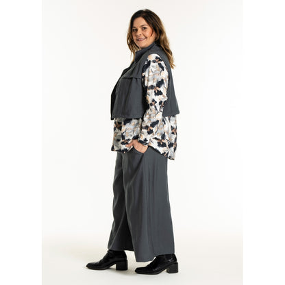 Gozzip Woman GCamila Waistcoat Waistcoat Charcoal