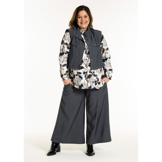 Gozzip Woman GCamila Waistcoat Waistcoat Charcoal