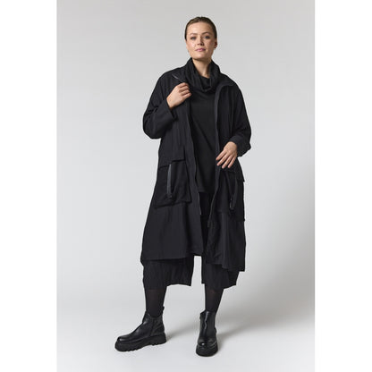 Gozzip Woman GCeleste Jacket with net pockets Jacket Black
