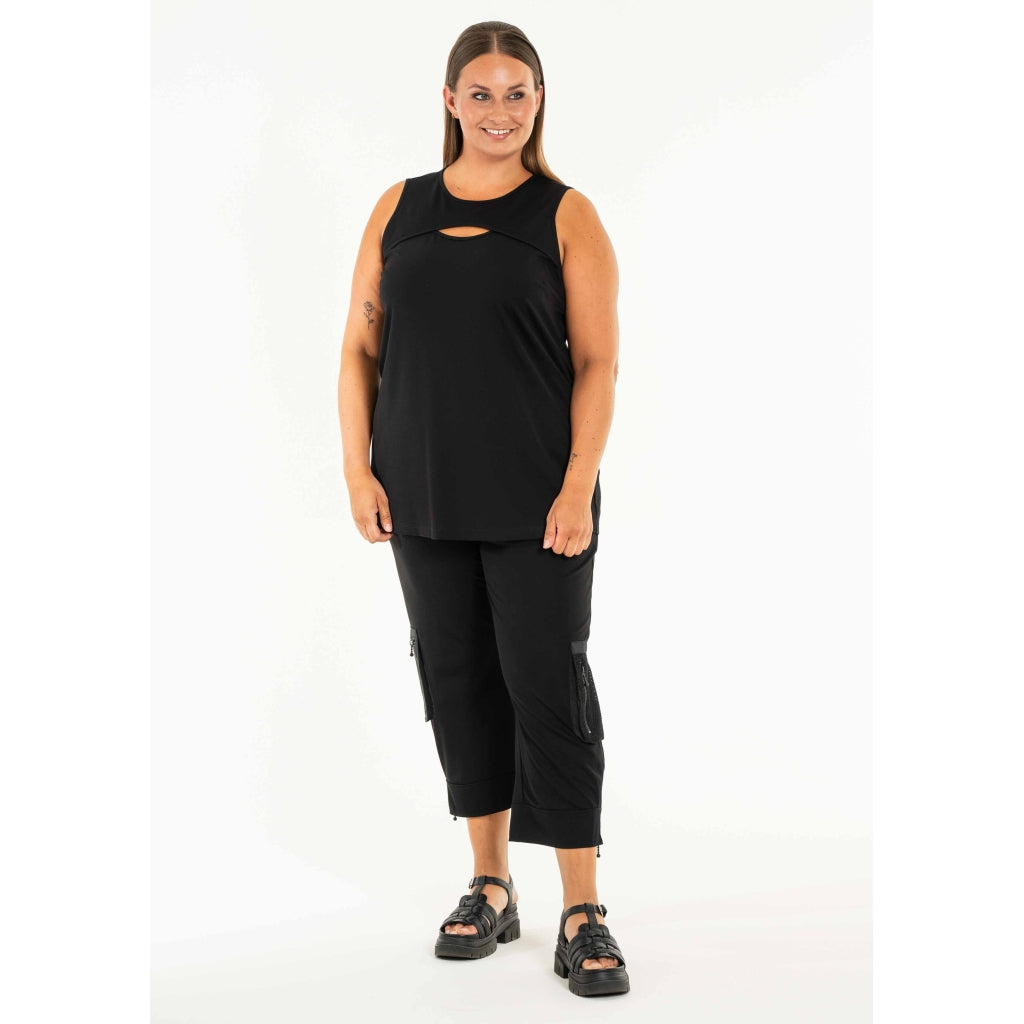 Gozzip Woman GCira Top Top Black