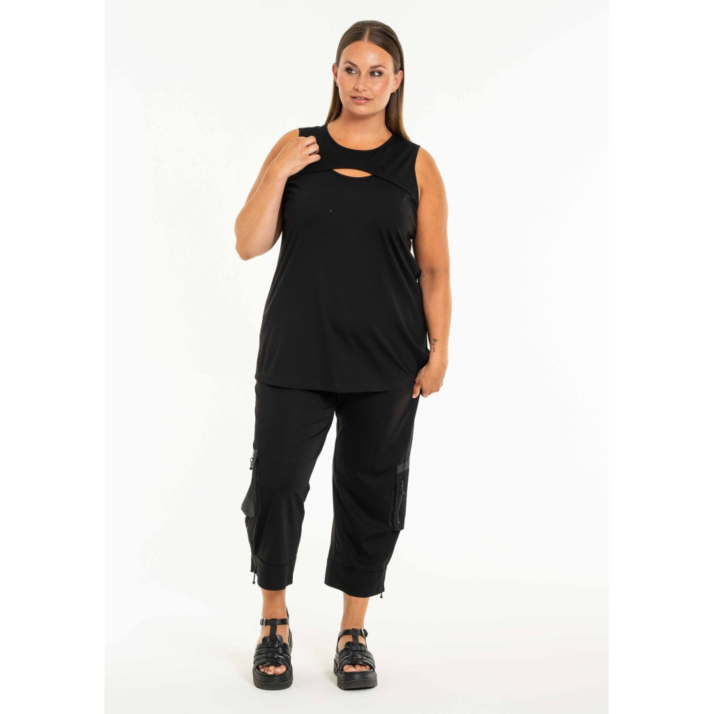 Gozzip Woman GCira Top Top Black