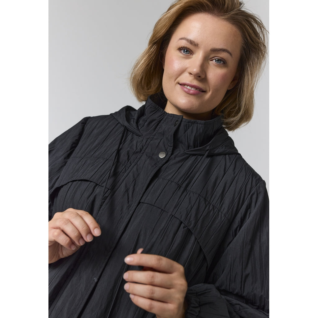Gozzip Woman GCoralie Coat Coat Black