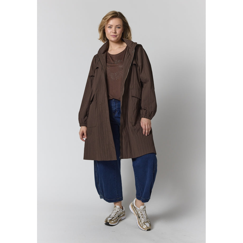 Gozzip Woman GCoralie Coat Coat Brown